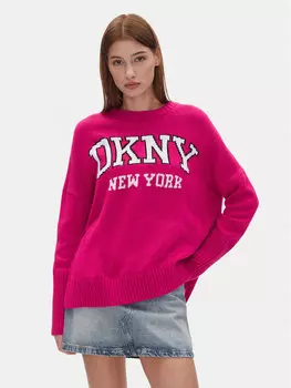 Свитер обычного кроя DJ4R0362 Dkny, розовый