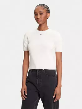 Свитер обычного кроя Essential DW0DW19336 Tommy Jeans, бежевый