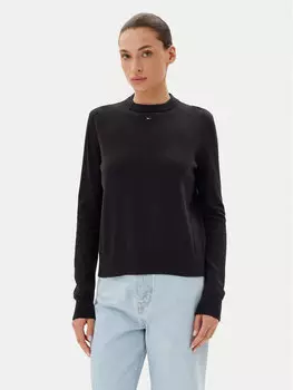 Свитер обычного кроя Essential DW0DW20159 Tommy Jeans, черный