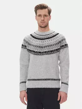 Свитер обычного кроя Fairisle PM702504 Pepe Jeans, серый