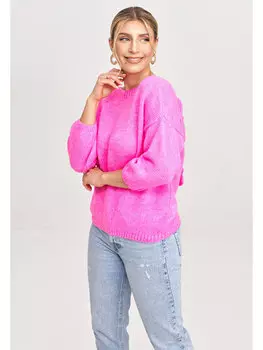 Свитер обычного кроя Figlfigl, розовый