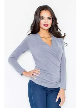 Свитер обычного кроя Figlfigl, серый