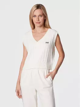 Свитер обычного кроя Fila, белый