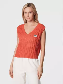 Свитер обычного кроя Fila, красный