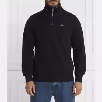 Свитер обычного кроя Gant, черный