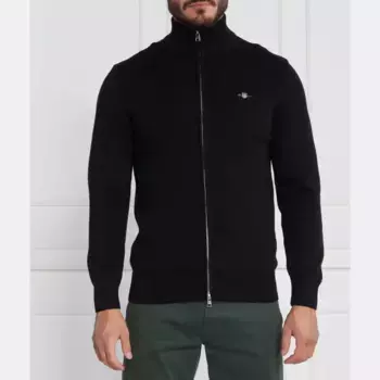 Свитер обычного кроя Gant, черный