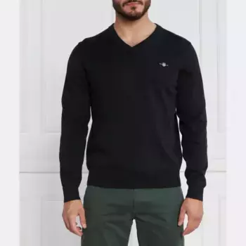 Свитер обычного кроя Gant, черный
