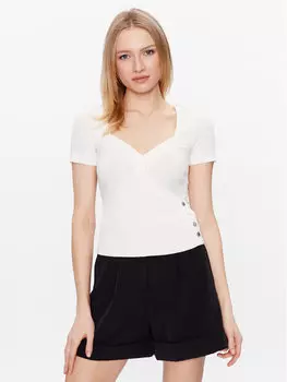 Свитер обычного кроя Guess, белый