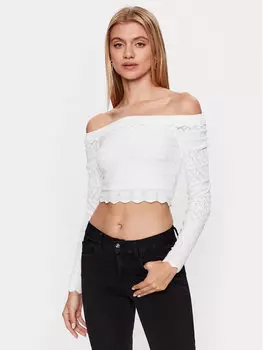 Свитер обычного кроя Guess, белый