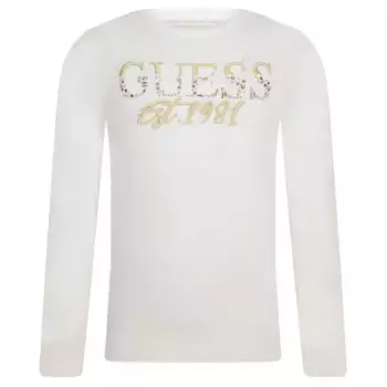 Свитер обычного кроя Guess, белый