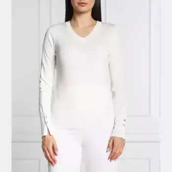 Свитер обычного кроя Guess, белый