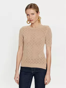 Свитер обычного кроя Guess, бежевый