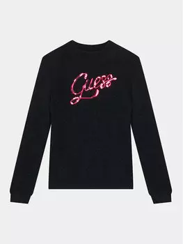 Свитер обычного кроя Guess, черный