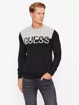 Свитер обычного кроя Guess, черный