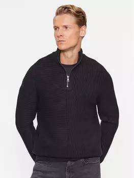 Свитер обычного кроя Guess, черный