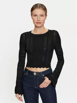 Свитер обычного кроя Guess, черный