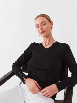 Свитер обычного кроя Guess, черный