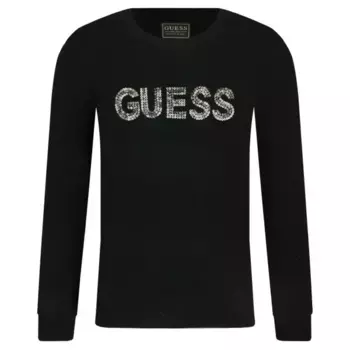 Свитер обычного кроя Guess, черный
