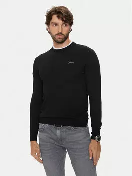 Свитер обычного кроя Guess, черный