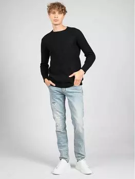 Свитер обычного кроя Guess, черный