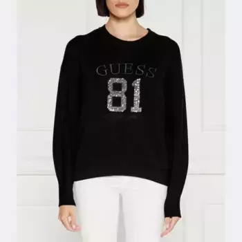 Свитер обычного кроя Guess, черный
