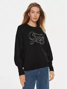 Свитер обычного кроя Guess, черный