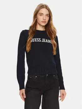 Свитер обычного кроя Guess Jeans, синий