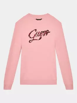 Свитер обычного кроя Guess, розовый