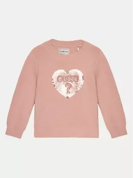 Свитер обычного кроя Guess, розовый