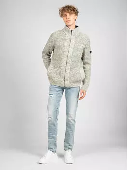 Свитер обычного кроя Guess, серый