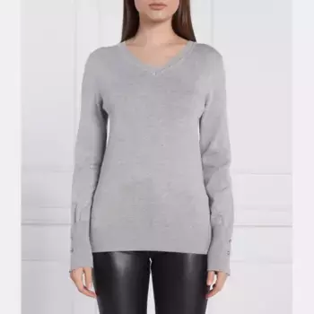 Свитер обычного кроя Guess, серый