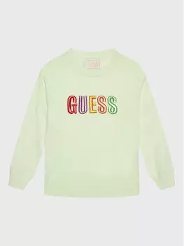 Свитер обычного кроя Guess, зеленый