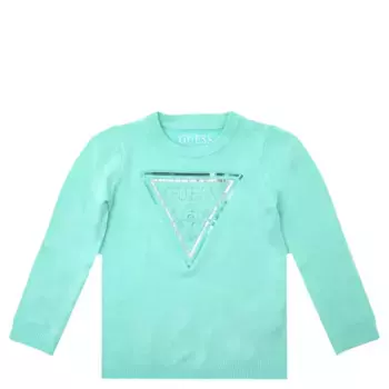 Свитер обычного кроя Guess, зеленый