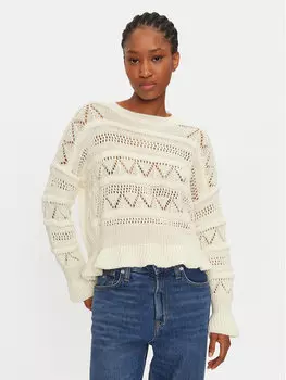 Свитер обычного кроя Haveone, экрю