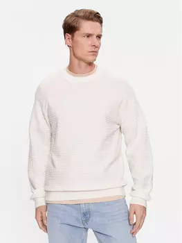 Свитер обычного кроя Hugo, бежевый