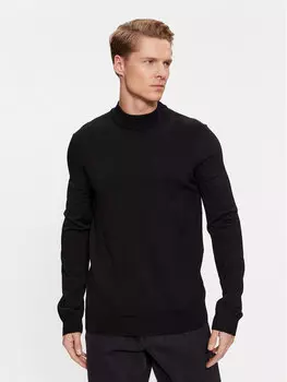 Свитер обычного кроя Hugo, черный