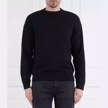 Свитер обычного кроя Hugo, черный