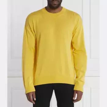 Свитер обычного кроя Hugo, желтый