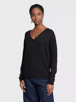 Свитер обычного кроя Ichi, черный