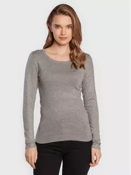 Свитер обычного кроя Ichi, серый