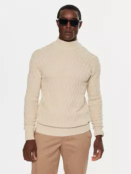 Свитер обычного кроя Indicode, экрю
