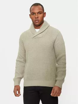 Свитер обычного кроя Indicode, бежевый