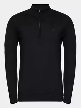 Свитер обычного кроя Indicode, черный