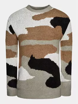 Свитер обычного кроя Indicode, мультиколор