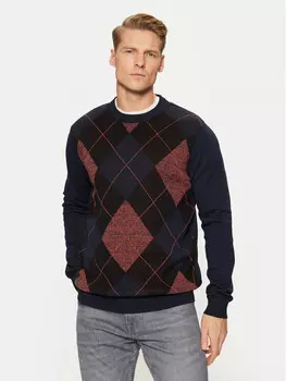 Свитер обычного кроя Indicode, синий