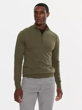 Свитер обычного кроя Indicode, зеленый