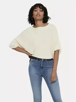 Свитер обычного кроя Jdy, бежевый