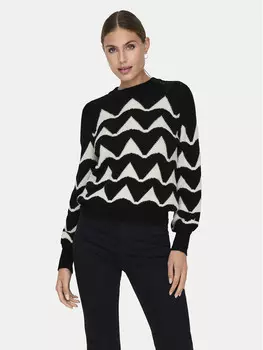 Свитер обычного кроя Jdy, черный