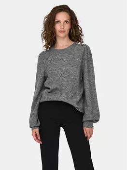 Свитер обычного кроя Jdy, серый