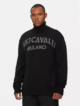 Свитер обычного кроя Just Cavalli, черный